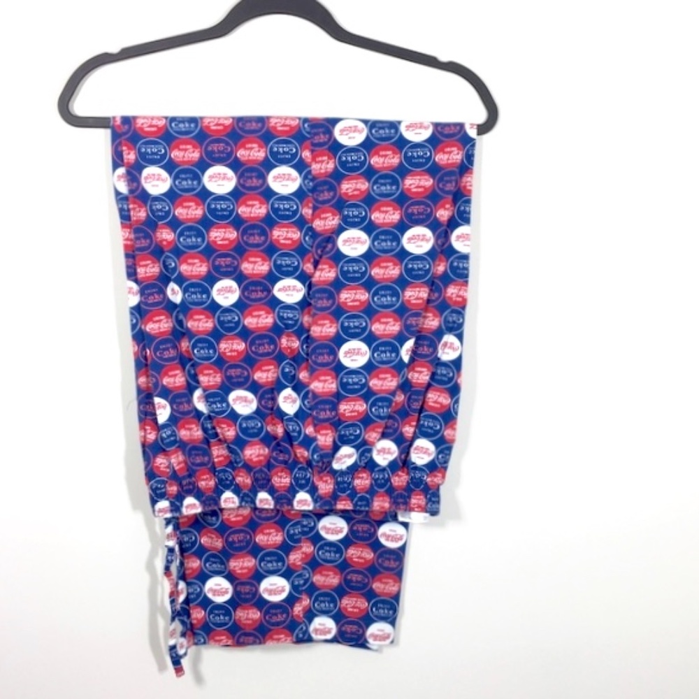Coca-Cola Logo Print Pajama Lounge Pants